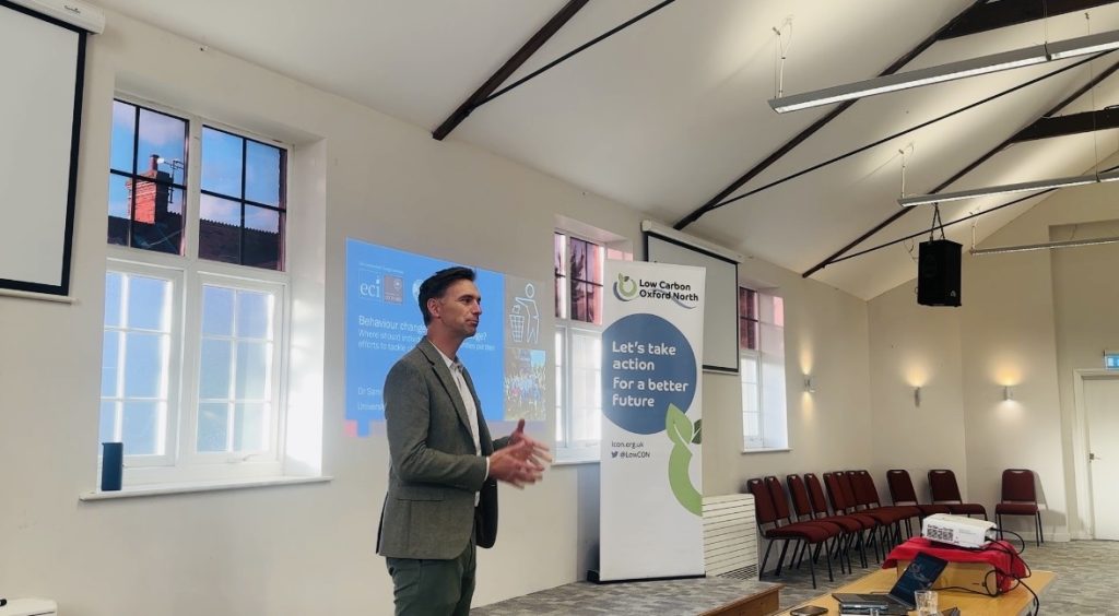 The role of individuals in tackling climate change – recording and slides