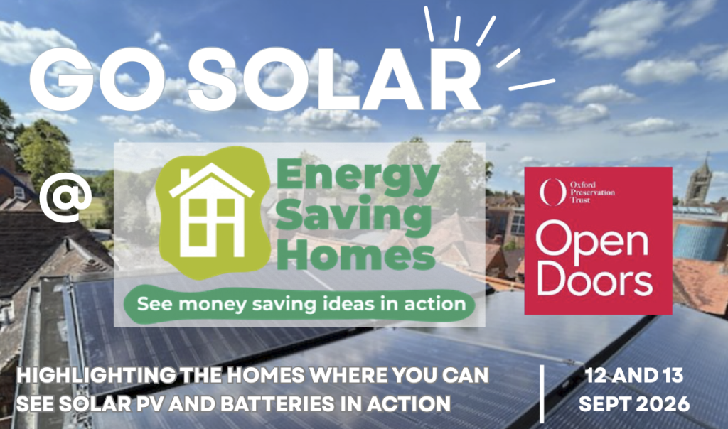 Go Solar at Energy Saving Homes, 12 & 13 September