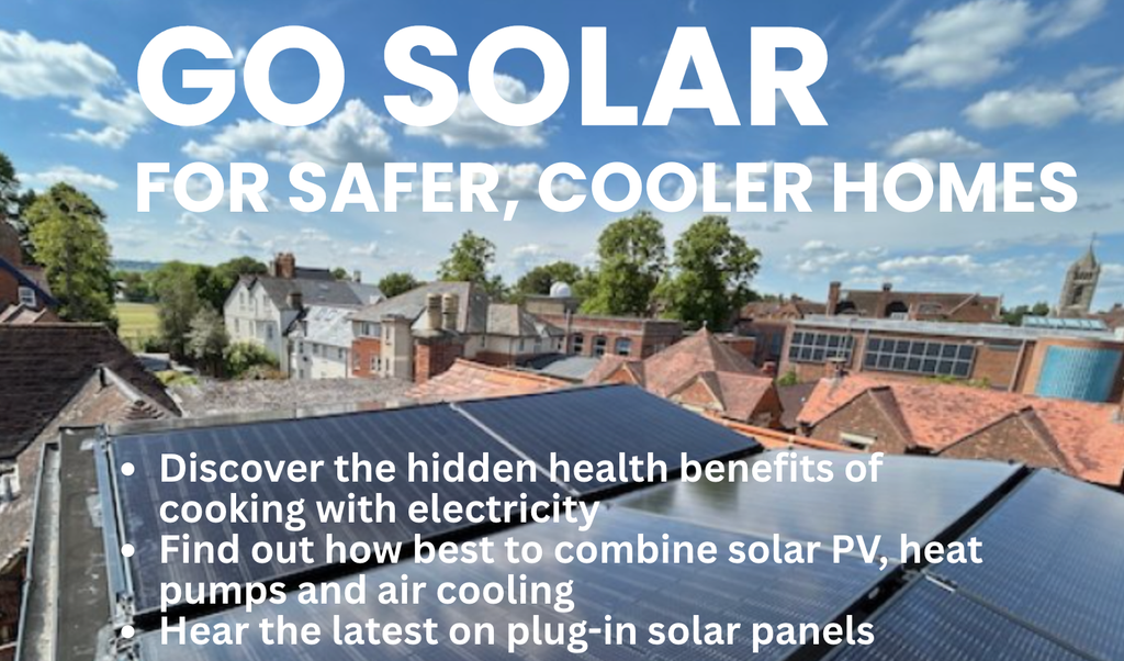 Go Solar for safer, cooler homes – 13 October